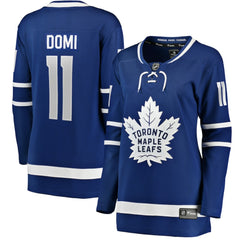 Max Domi Toronto Maple Leafs Fanatics Women's Home Breakaway Player Jersey - Blue Jerseys