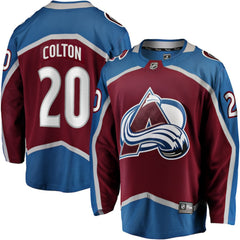 Ross Colton Colorado Avalanche Fanatics Home Breakaway Jersey - Maroon Jerseys