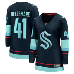 Pierre-Edouard Bellemare Seattle Kraken Fanatics Women's Home Breakaway Player Jersey - Deep Sea Blue Jerseys
