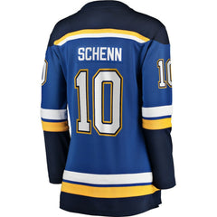 Brayden Schenn St. Louis Blues Fanatics Women's Home Breakaway Player Jersey - Blue Jerseys
