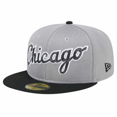 Chicago White Sox Pivot Mesh 59FIFTY Fitted Hat Gray