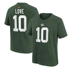 Jordan Love Green Bay Packers Preschool Player Name & Number T-Shirt - Green sale