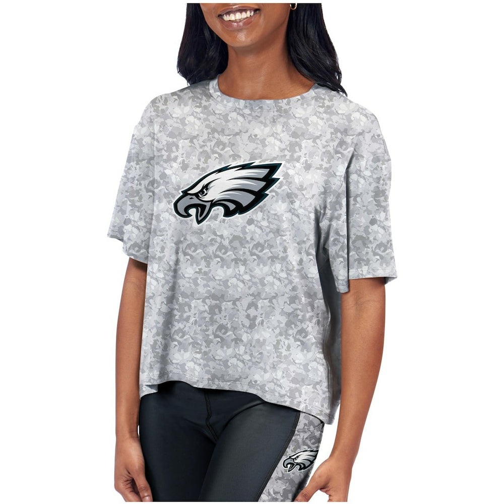 Philadelphia Eagles Certo Women's Turnout T-Shirt - Gray outlet