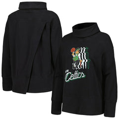 Boston Celtics Levelwear Women's Sunset Pullover Sweatshirt - Black outlet