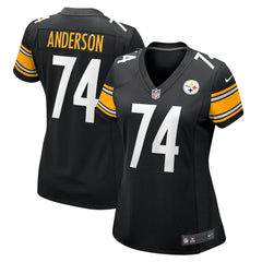Spencer Anderson Pittsburgh Steelers Women's Game Jersey - Black for sale