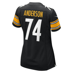 Spencer Anderson Pittsburgh Steelers Women's Game Jersey - Black for sale