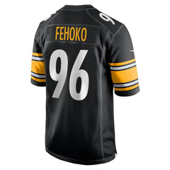 Breiden Fehoko Pittsburgh Steelers Game Jersey - Black discount