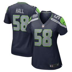 Derick Hall Seattle Seahawks Women's Team Game Jersey - College College Navy on sale
