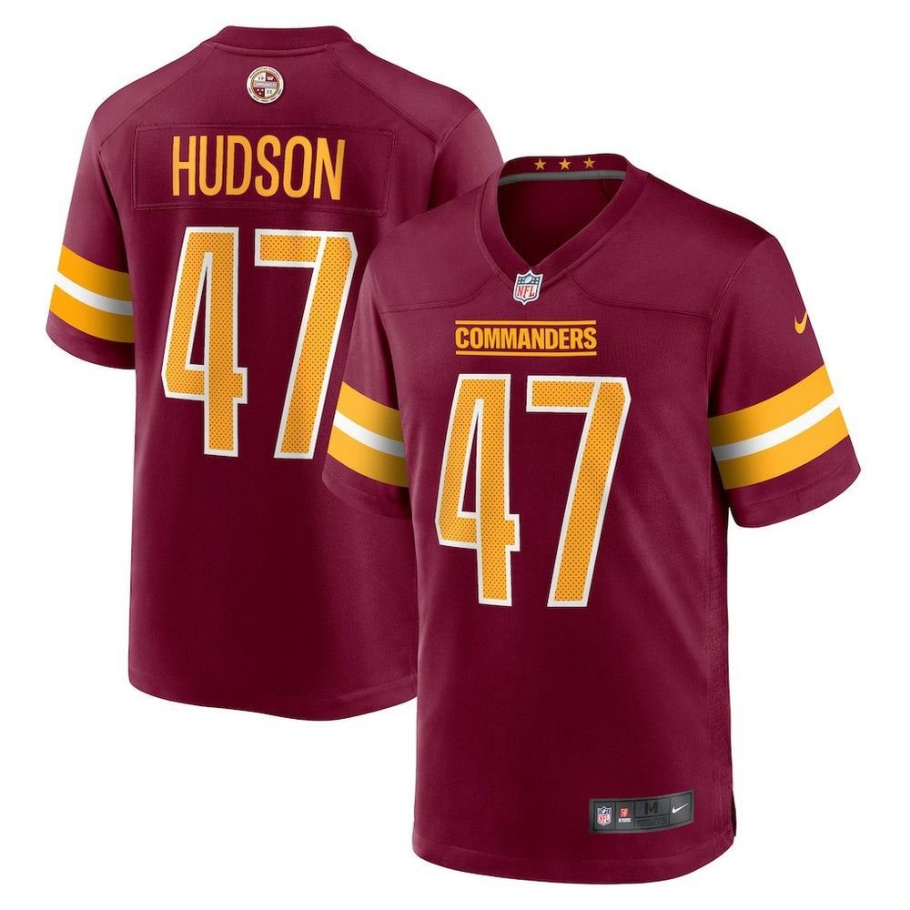 Khaleke Hudson Washington Commanders Game Jersey - Burgundy for sale