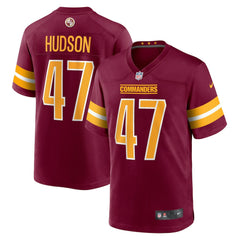 Khaleke Hudson Washington Commanders Game Jersey - Burgundy for sale