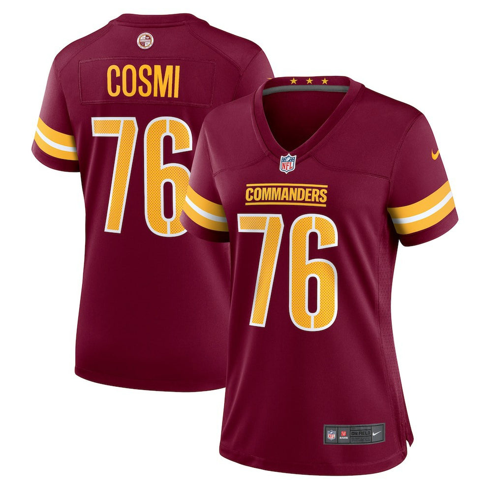 Sam Cosmi Washington Commanders Women's Game Jersey - Burgundy sale
