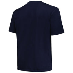 Seattle Kraken Profile Big & Tall Arch Over Logo T-Shirt - Navy T-shirts