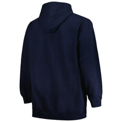 Seattle Kraken Profile Big & Tall Arch Over Logo Pullover Hoodie - Deep Sea Blue Hoodies