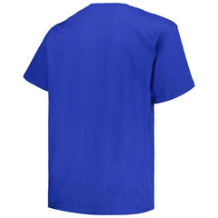 St. Louis Blues Profile Big & Tall Arch Over Logo T-Shirt - Blue T-shirts
