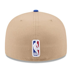 Philadelphia 76ers 2024 NBA Draft 59FIFTY Fitted Hat - Tan/Royal shop