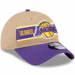 Los Angeles Lakers 2024 NBA Draft 9TWENTY Adjustable Hat - Tan/Purple outlet