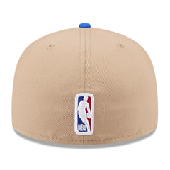 Dallas Mavericks 2024 NBA Draft 59FIFTY Fitted Hat sale - Tan/Blue discount