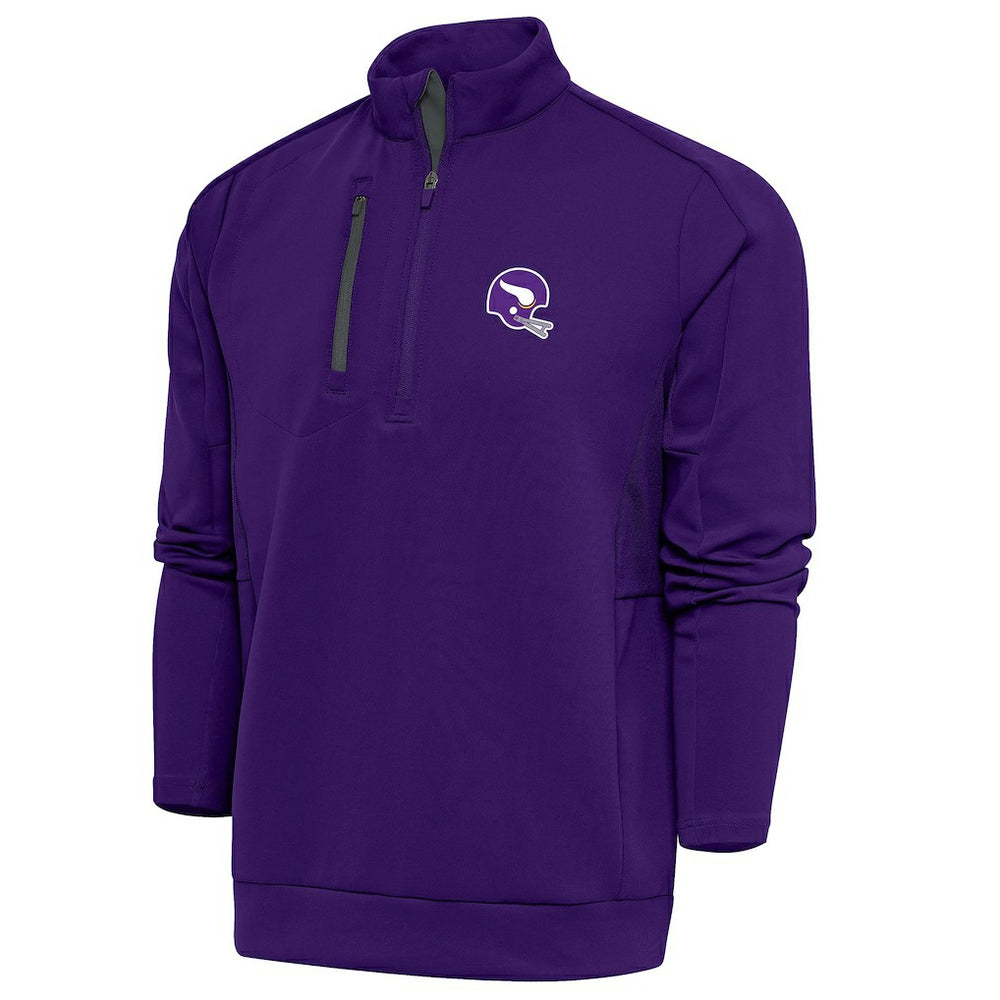 Minnesota Vikings Antigua Generation Quarter-Zip Pullover Jacket - Purple cheap