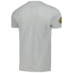 Boston Bruins Mitchell & Ness 100th Anniversary Script Sweep T-Shirt - Heather Gray T-shirts