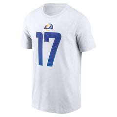 Puka Nacua Los Angeles Rams Player Name & Number T-Shirt - White for sale