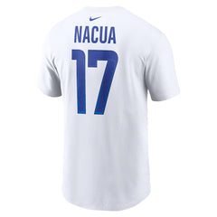 Puka Nacua Los Angeles Rams Player Name & Number T-Shirt - White for sale
