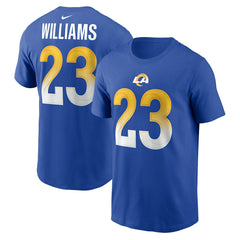Kyren Williams Los Angeles Rams Player Name & Number T-Shirt - Royal online
