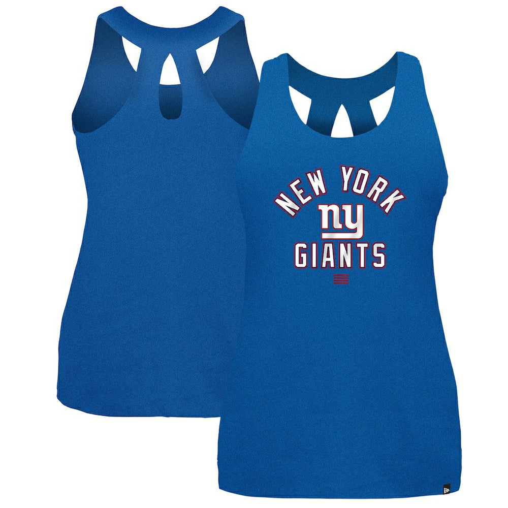 New York Giants New Era Women's 2024 NFL Training Camp Tank Top - Royal outlet