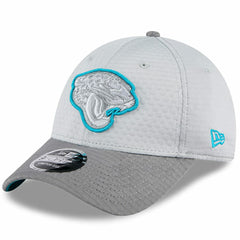 Jacksonville Jaguars New Era 2024 NFL Training Camp 9FORTY Adjustable Hat - Gray on sale