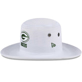 Green Bay Packers New Era 2024 NFL Training Camp Panama Bucket Hat - White sale
