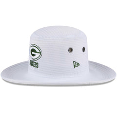 Green Bay Packers New Era 2024 NFL Training Camp Panama Bucket Hat - White sale