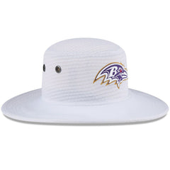Baltimore Ravens New Era 2024 NFL Training Camp Panama Bucket Hat - White cheap