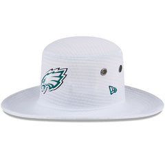 Philadelphia Eagles New Era 2024 NFL Training Camp Panama Bucket Hat - White discount