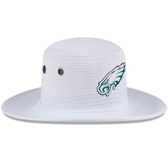 Philadelphia Eagles New Era 2024 NFL Training Camp Panama Bucket Hat - White discount