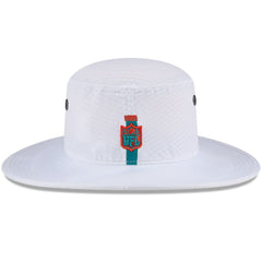 Miami Dolphins New Era 2024 NFL Training Camp Panama Bucket Hat - White cheap