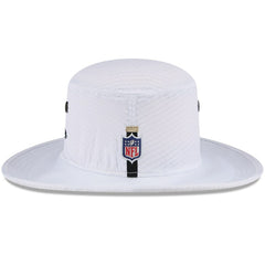 New Orleans Saints New Era 2024 NFL Training Camp Panama Bucket Hat - White on sale