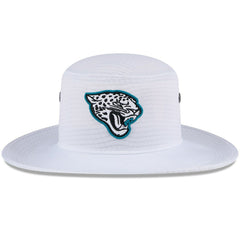 Jacksonville Jaguars New Era 2024 NFL Training Camp Panama Bucket Hat - White cheap