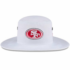 San Francisco 49ers New Era 2024 NFL Training Camp Panama Bucket Hat - White online