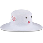 Kansas City Chiefs New Era 2024 NFL Training Camp Panama Bucket Hat - White outlet