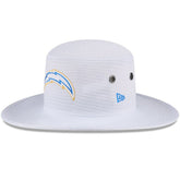 Los Angeles Chargers New Era 2024 NFL Training Camp Panama Bucket Hat - White sale