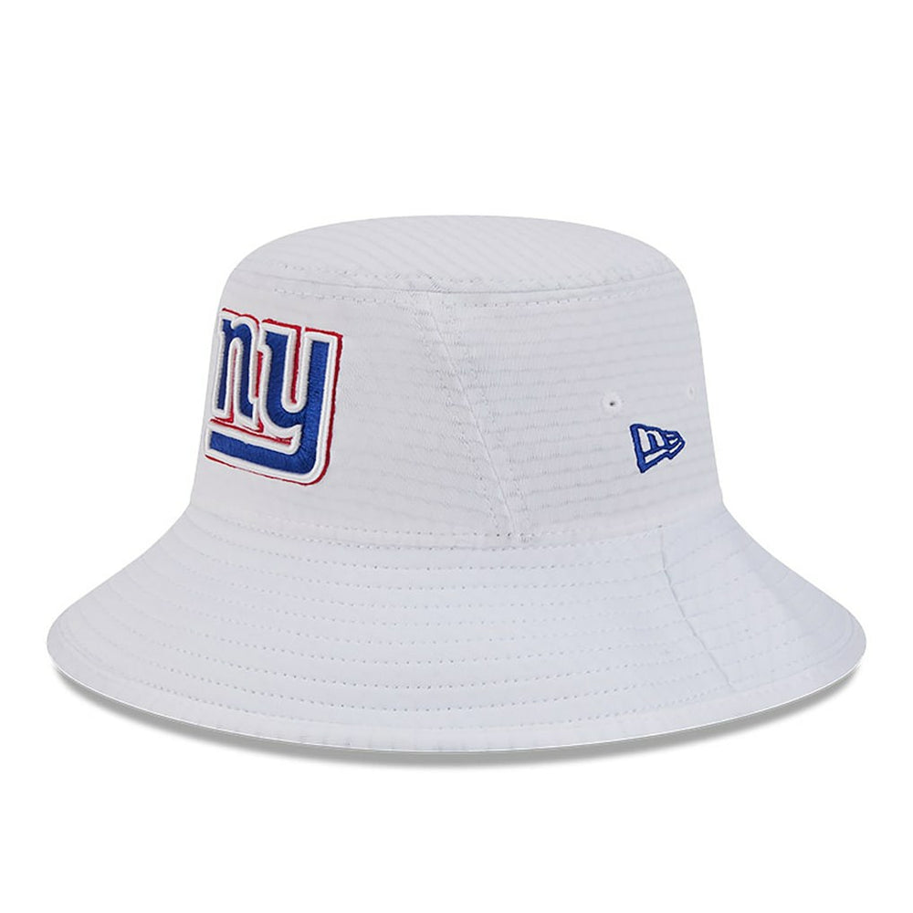 New York Giants New Era 2024 NFL Training Camp Stretch Bucket Hat - White discount