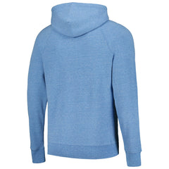 Detroit Lions Homage Unisex Holiday Raglan Tri-Blend Pullover Hoodie - Light Blue outlet