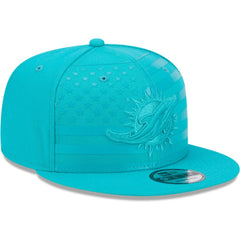 Miami Dolphins New Era Independent 9FIFTY Snapback Hat - Aqua sale
