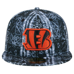 Cincinnati Bengals New Era Shibori 59FIFTY Fitted Hat - Black for sale