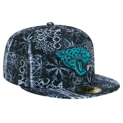 Jacksonville Jaguars New Era Shibori 59FIFTY Fitted Hat - Black cheap