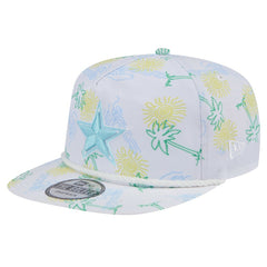 Dallas Cowboys New Era Vacay Golfer Snapback Hat - White for sale