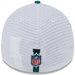 New York Jets New Era 2024 NFL Training Camp 39THIRTY Flex Hat - White/Green for sale