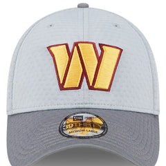 Washington Commanders New Era 2024 NFL Training Camp 39THIRTY Flex Hat - Gray on sale