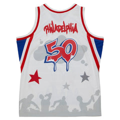 Philadelphia 76ers x Tats Cru Hardwood Classics Fashion Jersey sale - White shop