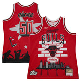 Chicago Bulls x Tats Cru Hardwood Classics Fashion Jersey sale - Red on sale