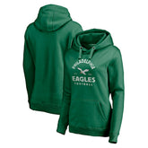 Philadelphia Eagles Women's Gridiron Classics Vintage Arch Pullover Hoodie - Kelly Green online